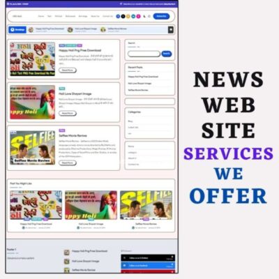 News Website Customization | News Jaisi Website Banaye