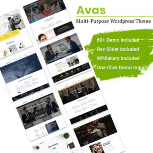 Avas Multi-Purpose WordPress Theme
