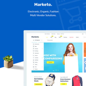 Marketo eCommerce Multivendor Market Woocommerce WordPress Theme